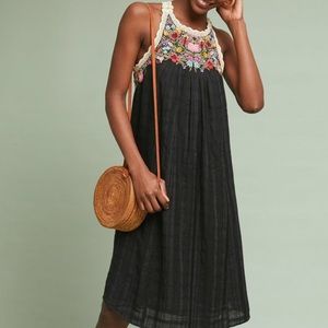 Embroidered Akemi and Kim for Anthropologie Dress